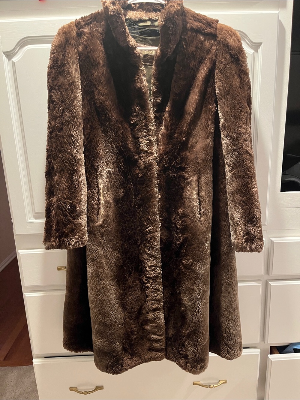 Vintage Fur Coat Stroller length